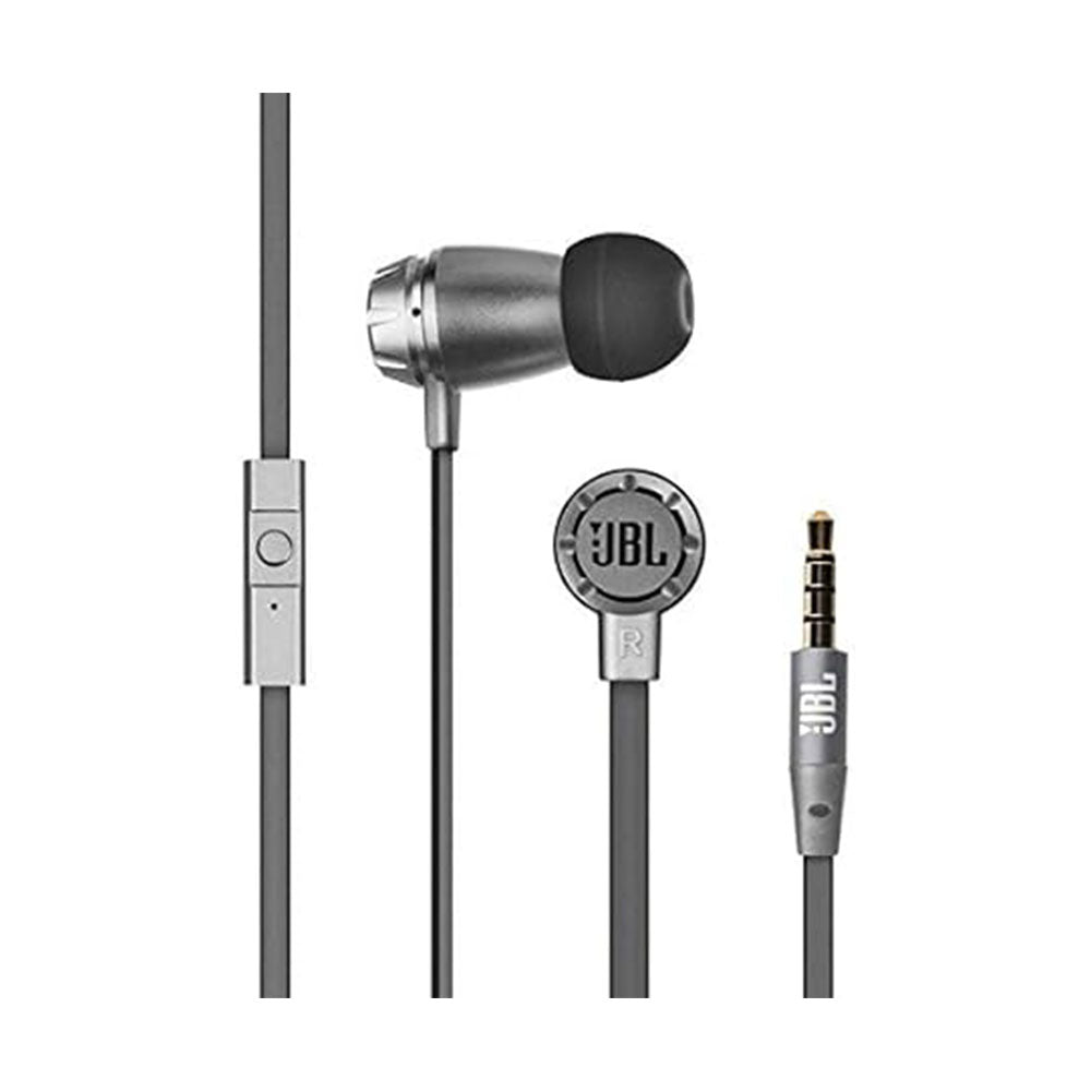 سماعة أذن ستيريو JBL T380A ثنائية السائق (أسود)